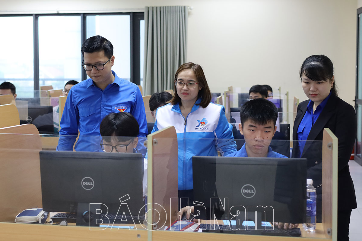 55 thí sinh tham dự Hội thi Tin học trẻ tỉnh Hà Nam năm 2023