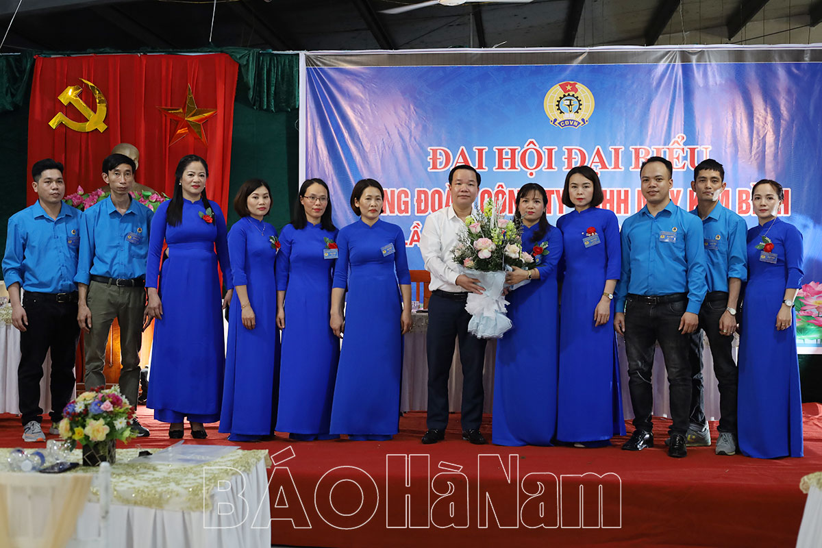 Đại hội đại biểu CĐCS Công ty TNHH May Kim Bình nhiệm kỳ 2023-2028