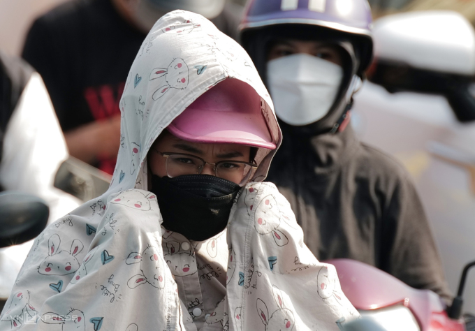 Miền Bắc và miền Trung nóng nhất 43 độ C