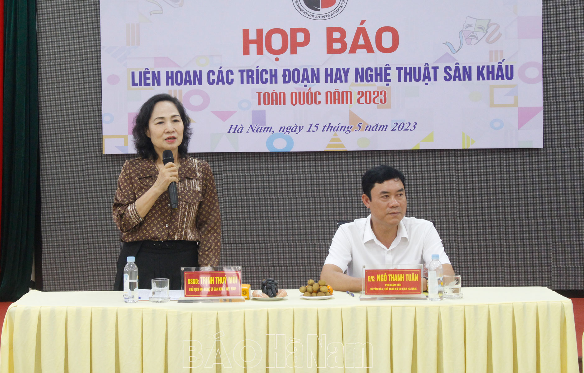 500 nghệ sỹ thuộc 32 đơn vị sẽ tham gia Liên hoan các trích đoạn hay nghệ thuật sân khấu toàn quốc năm 2023 tại Hà Nam