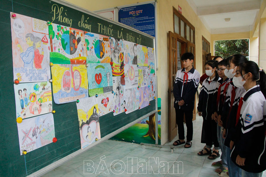 Ngăn chặn thuốc lá điện tử xâm nhập trường học