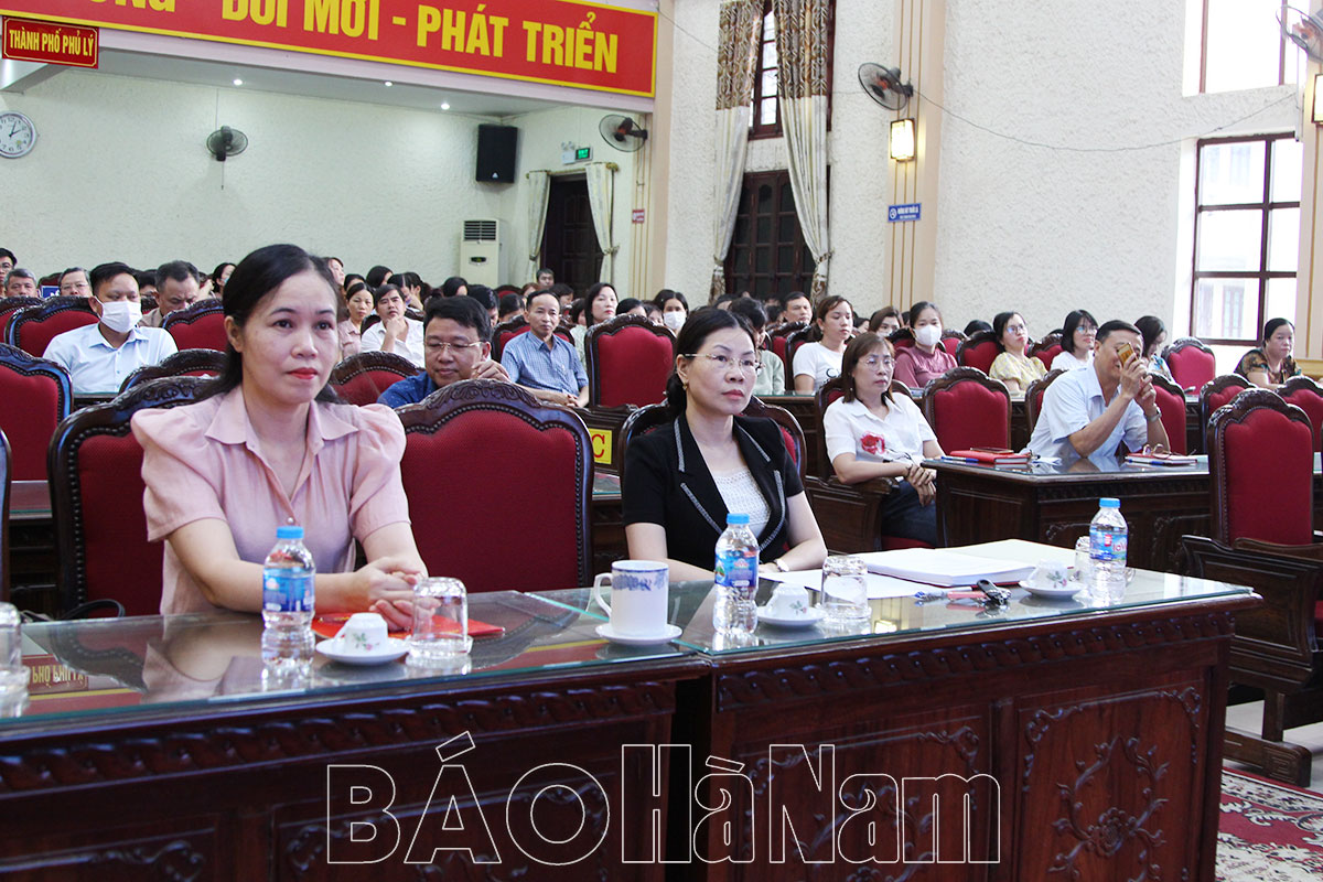 Thành ủy Phủ Lý triển khai Giải Búa liềm vàng lần thứ VIII, năm 2023