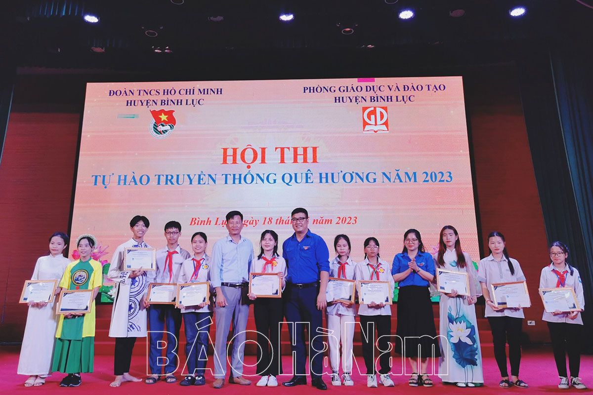 Bình Lục tổ chức Hội thi “Tự hào truyền thống quê hương”