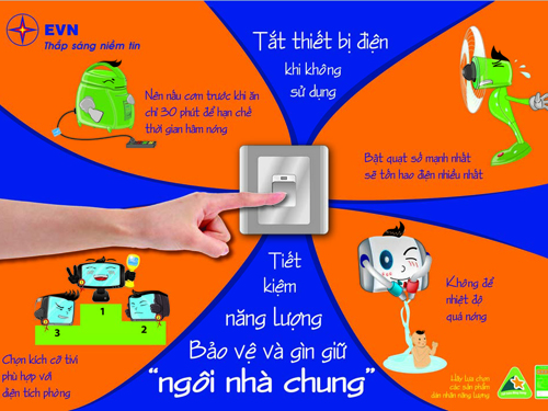 Tổng công ty Điện lực miền Bắc kêu gọi chung tay tiết kiệm điện