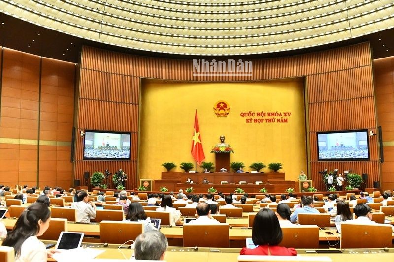 Thông cáo báo chí số 6, Kỳ họp thứ 5, Quốc hội khóa XV