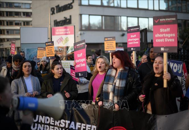 Làn sóng đình công tại Anh chưa có dấu hiệu hạ nhiệt