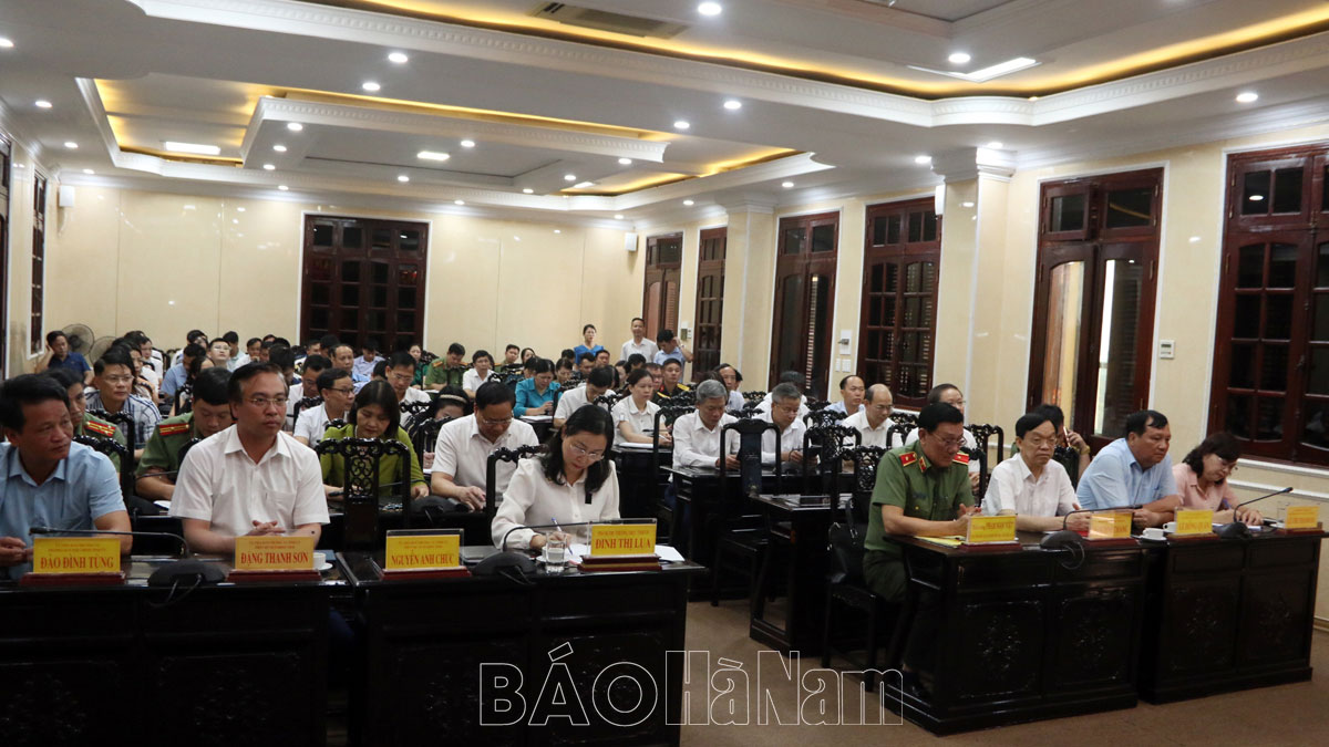 Ban Chỉ đạo công tác tôn giáo tỉnh tập huấn công tác tôn giáo năm 2023