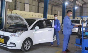 Xe biển trắng có được đăng kiểm theo diện kinh doanh vận tải?