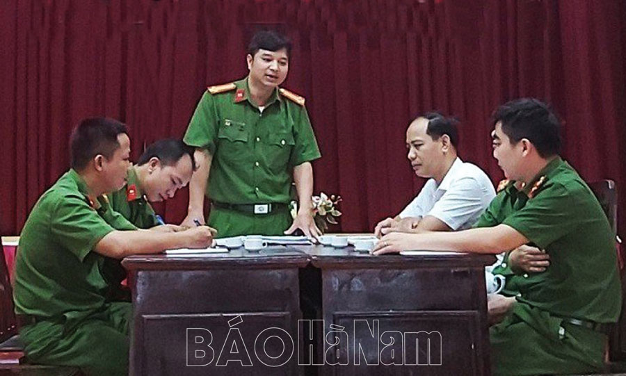 Nâng cao chất lượng tổ chức đảng trong lực lượng công an xã ở Bình Lục