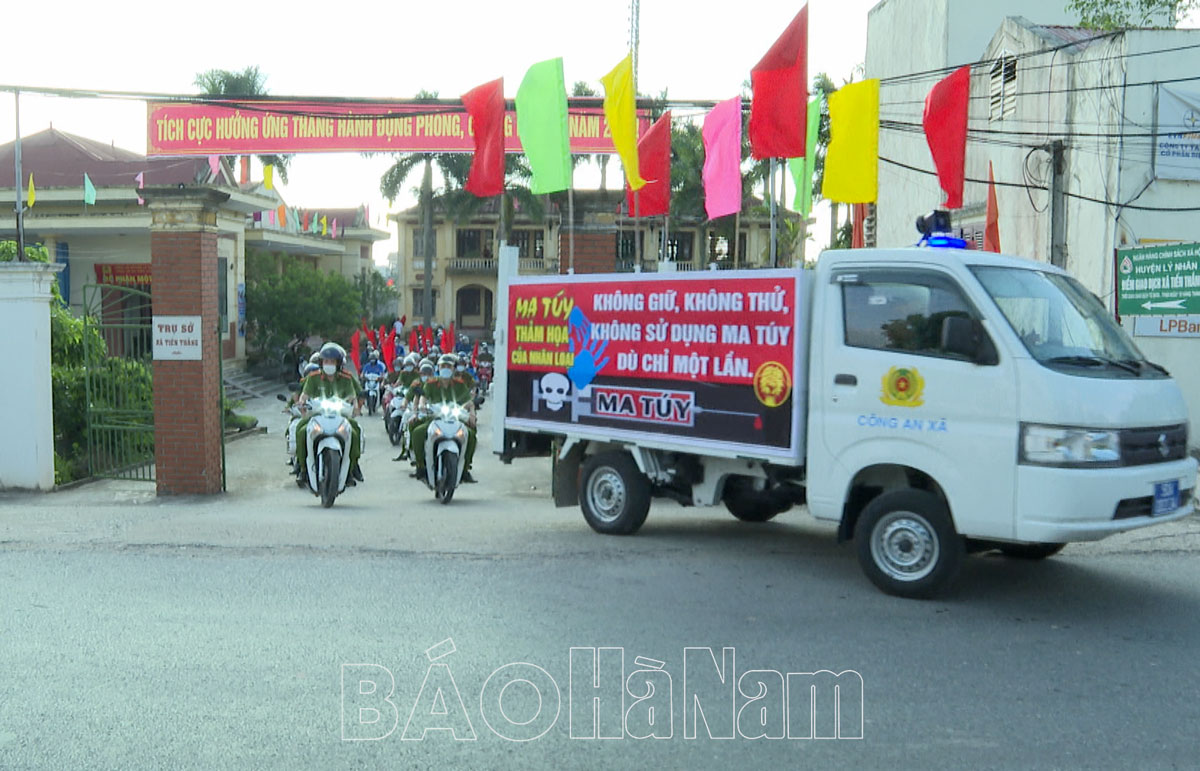 Lý Nhân hưởng ứng Tháng hành động phòng, chống ma túy