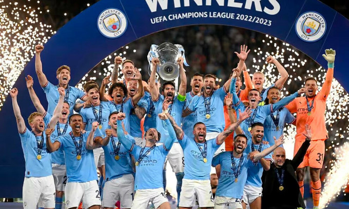 Man City lần đầu vô địch Champions League