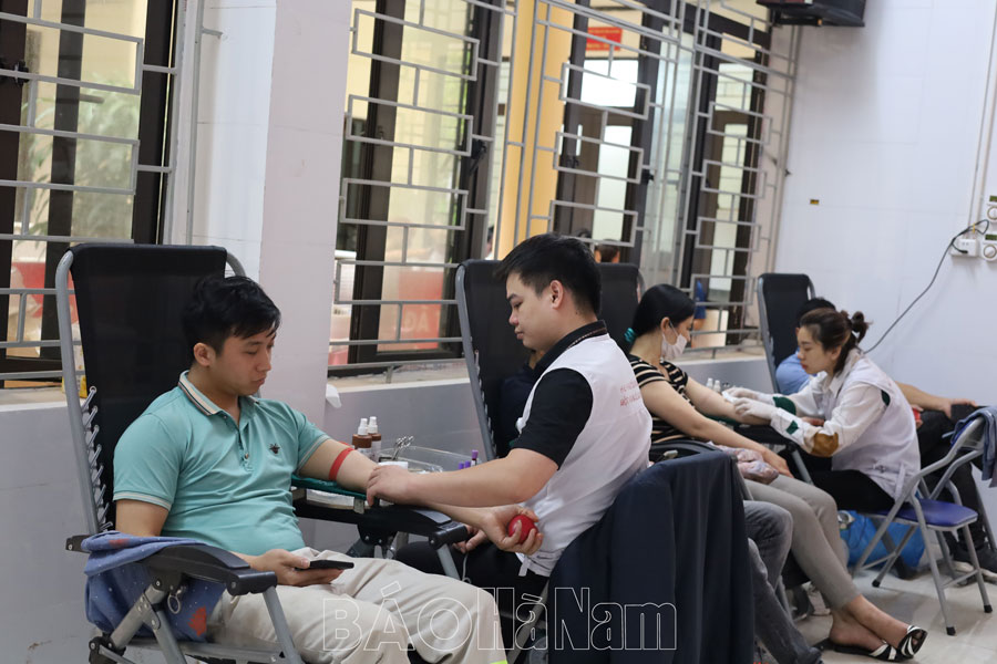 Lan tỏa tinh thần hiến máu tình nguyện