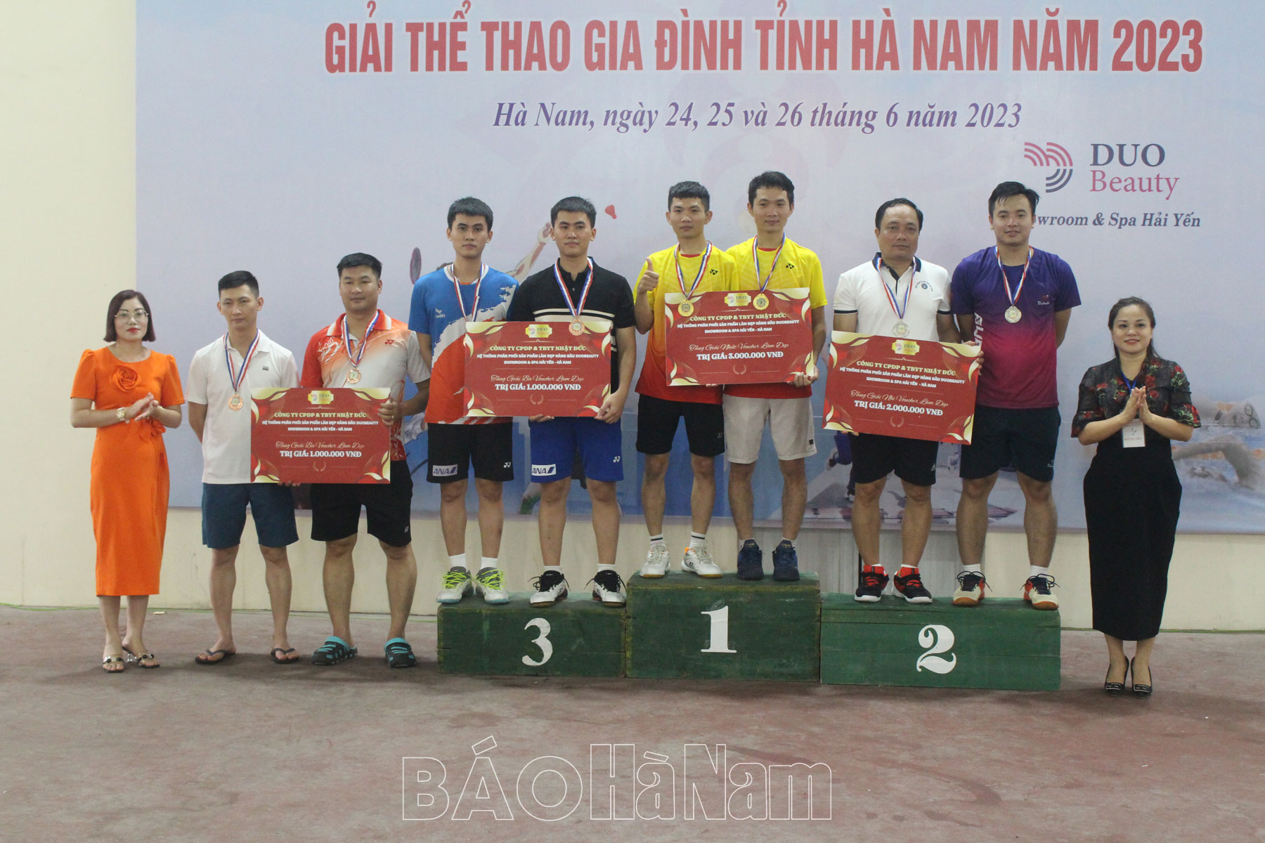 Kim Bảng giành Cờ giải Nhất Giải Thể thao gia đình tỉnh Hà Nam năm 2023