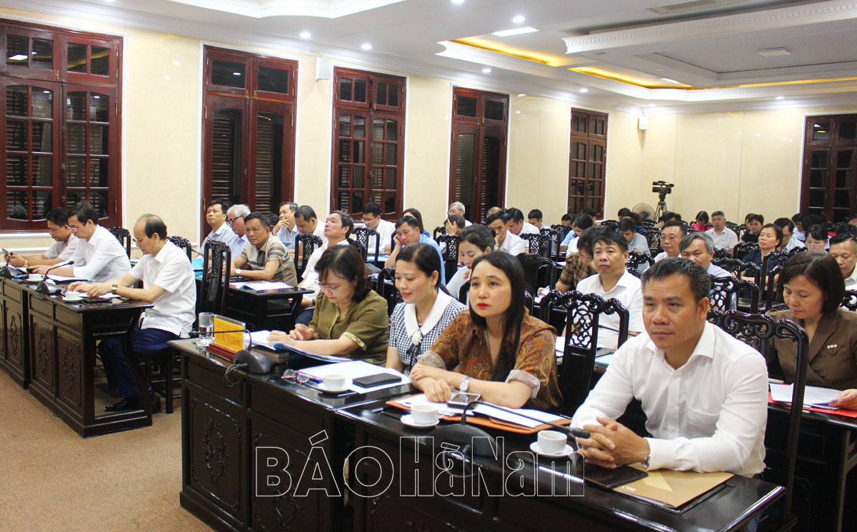 Đảng ủy Khối Doanh nghiệp tỉnh sơ kết công tác xây dựng Đảng 6 tháng đầu năm