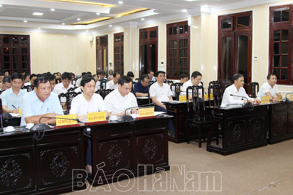 Đảng ủy Khối các cơ quan tỉnh triển khai nhiệm vụ trọng tâm 6 tháng cuối năm