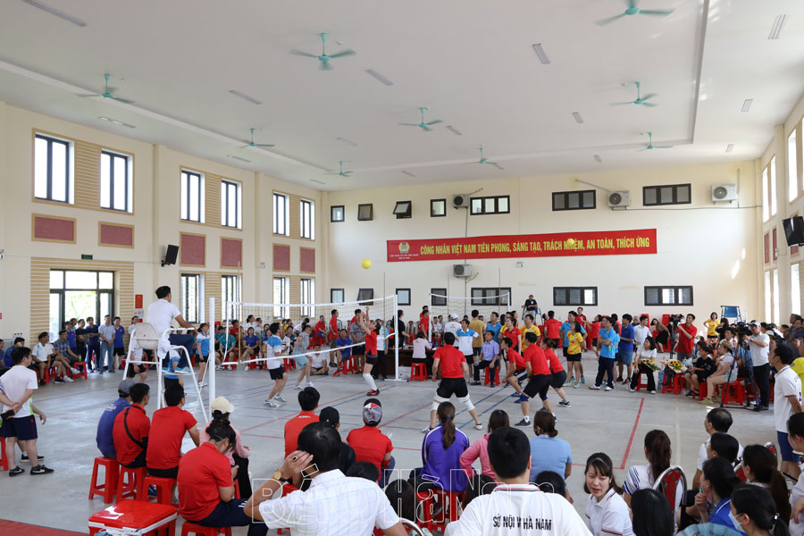 Thúc đẩy phong trào tập luyện thể dục thể thao trong công nhân, viên chức, lao động