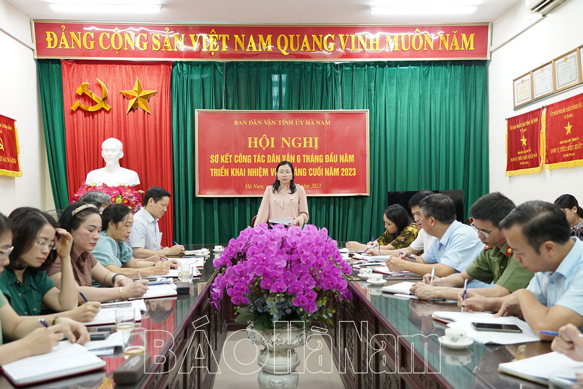 Tăng cường thực hiện công tác dân vận 6 tháng cuối năm