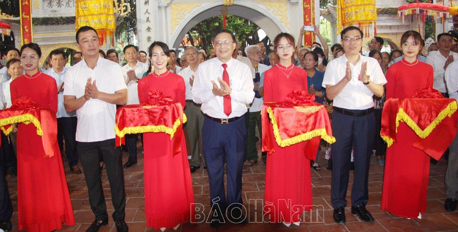 Khai mạc lễ hội đền Lảnh Giang- Duy Tiên