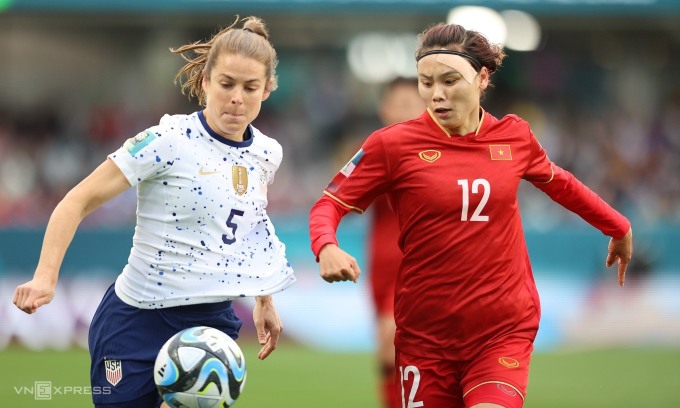 ĐT nữ Việt Nam thua ĐT Mỹ 0 - 3 ở trận ra quân World Cup nữ