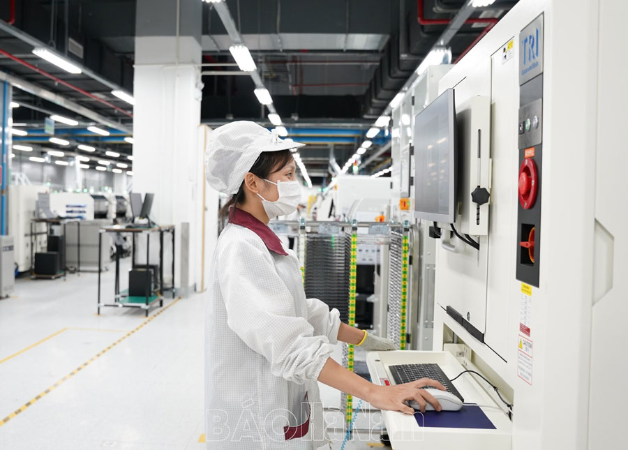 Duy Tiên đẩy mạnh phát triển sản xuất công nghiệp