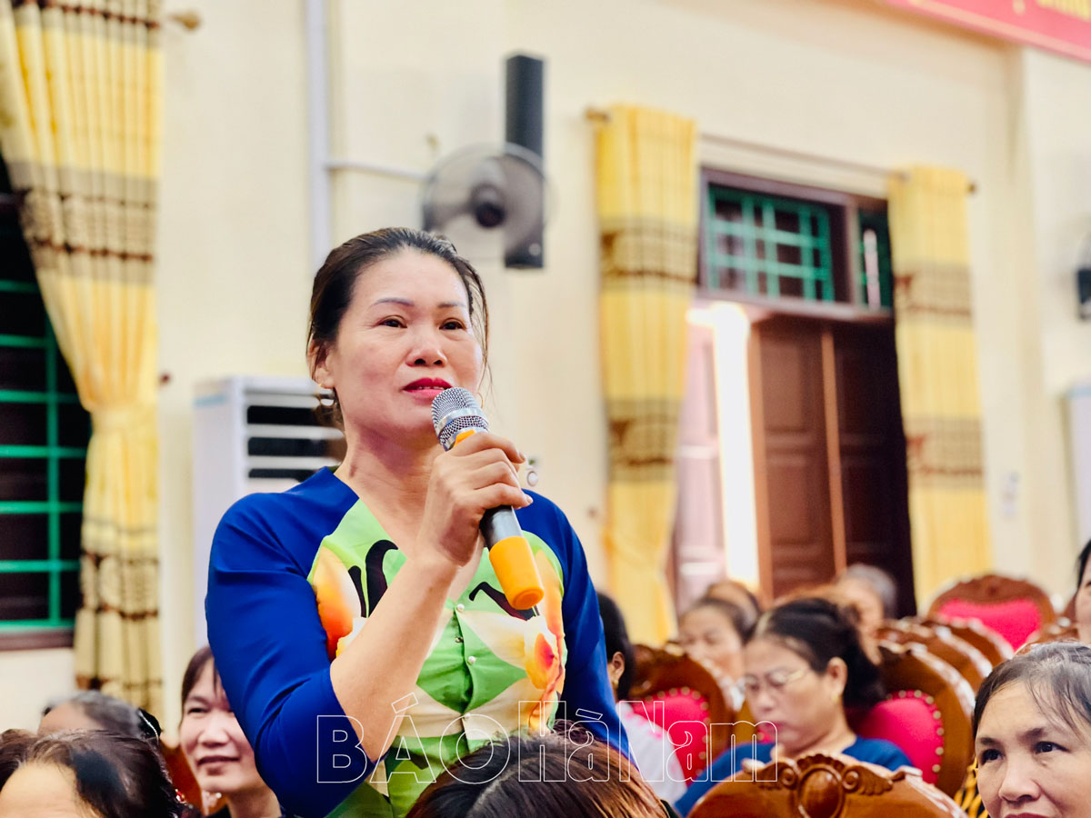 Bình Lục tuyên truyền phòng, chống bạo lực, xâm hại phụ nữ, trẻ em