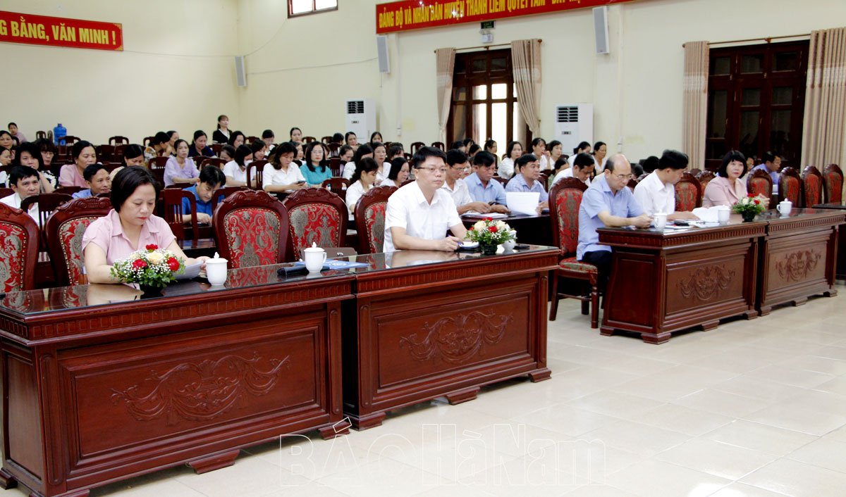 Ngành giáo dục Thanh Liêm đề ra 11 nhiệm vụ trọng tâm cho năm học 2023- 2024