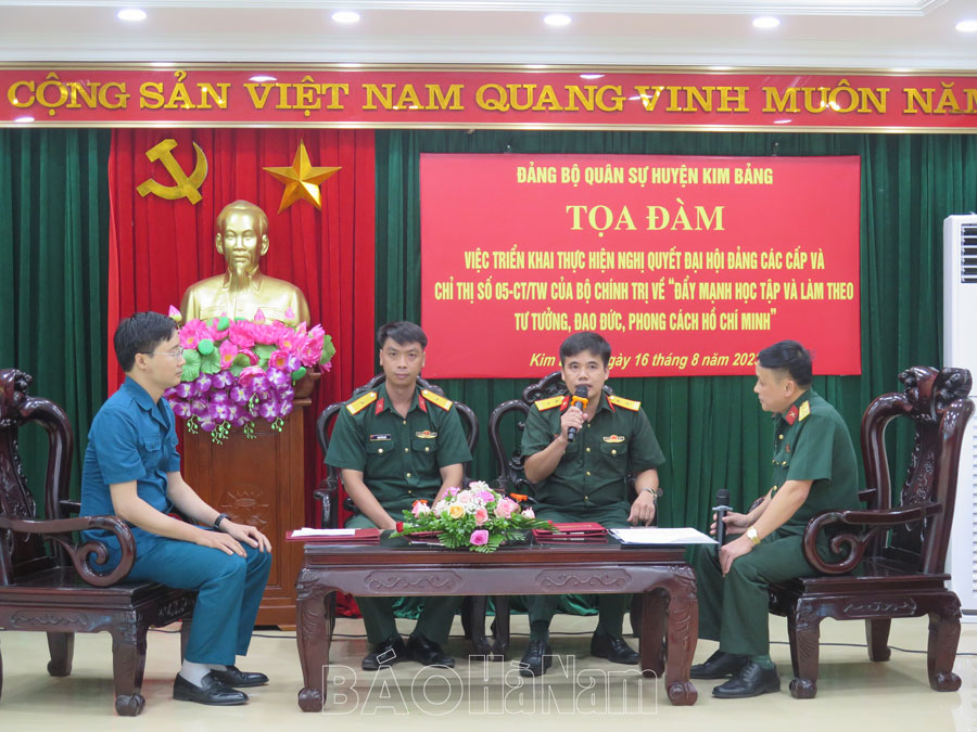 Tiếp tục lan tỏa việc học và làm theo gương Bác