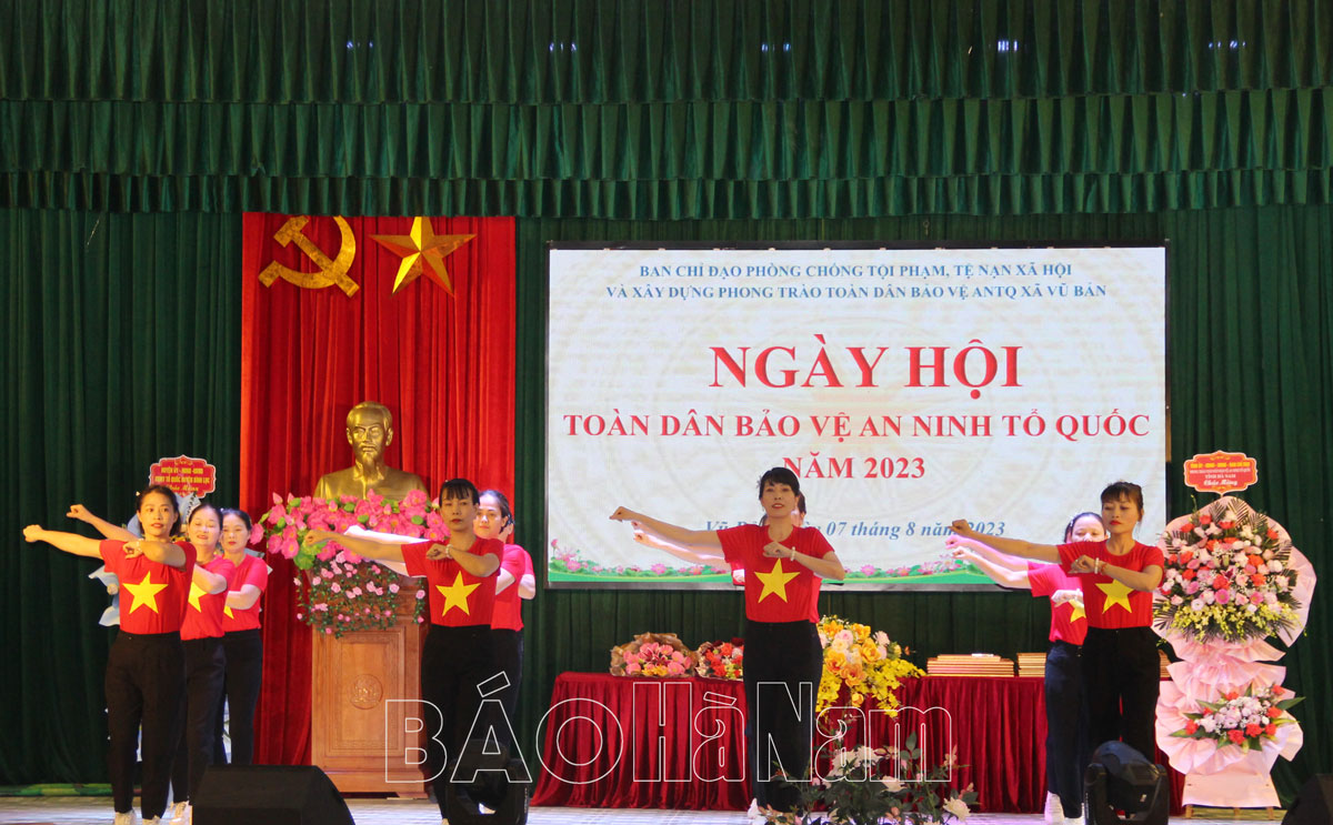 Sôi nổi phong trào dân vũ thể thao ở Vũ Bản