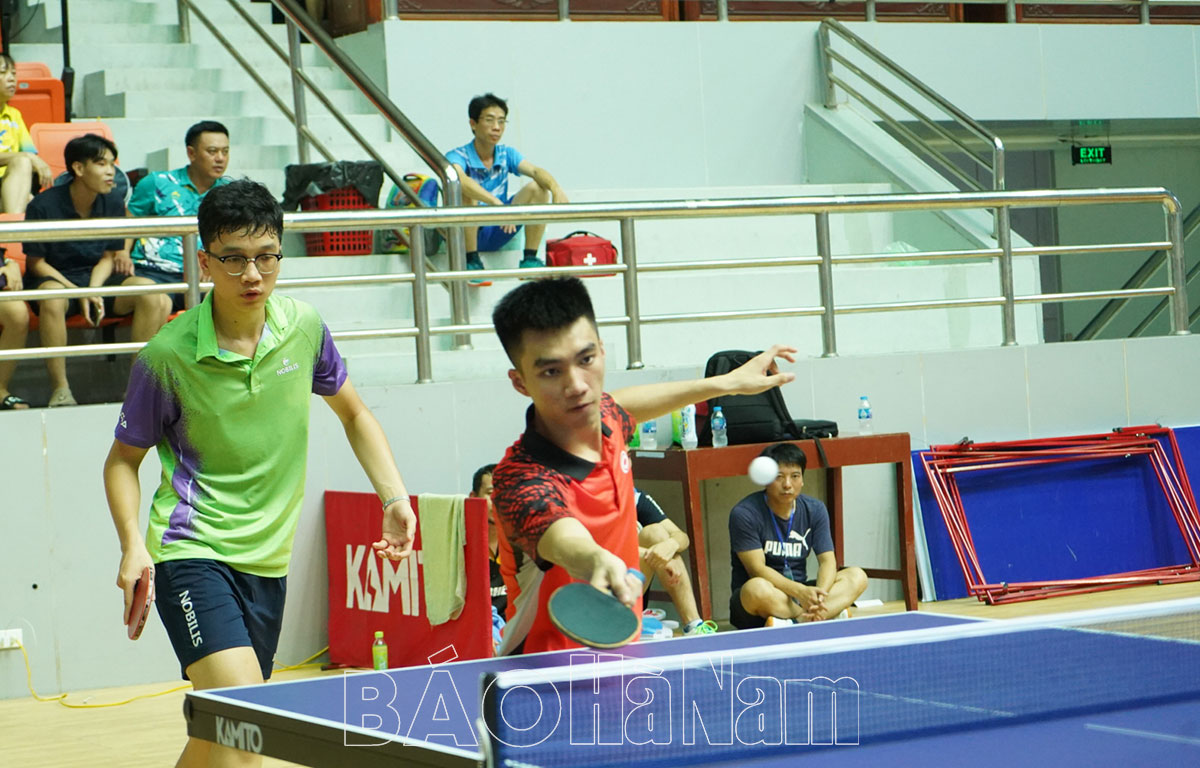 Giải Bóng bàn Cúp Báo Hà Nam lần thứ XII năm 2023 được tổ chức trong các ngày 13, 14/10