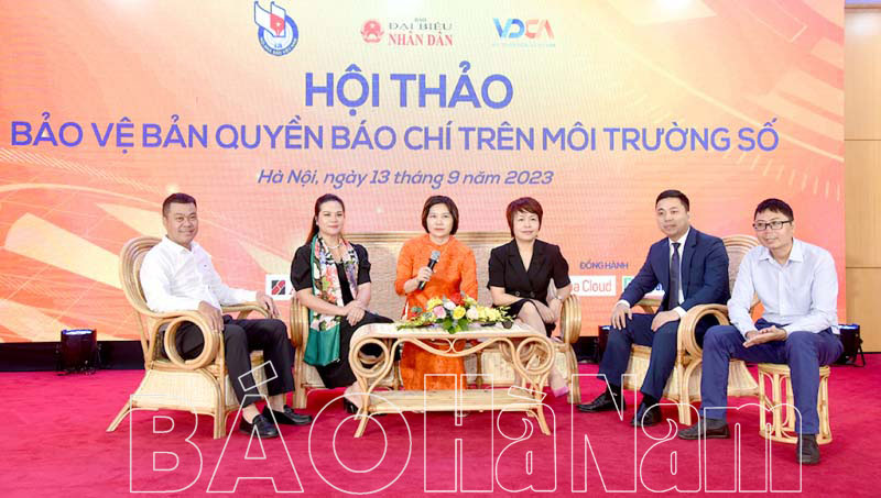 Hội thảo bảo vệ bản quyền báo chí trên môi trường số