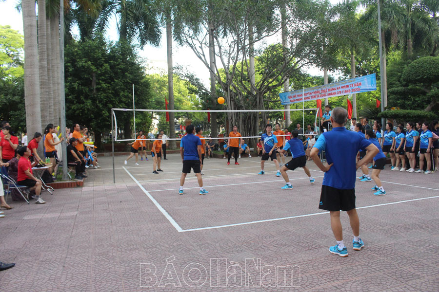 Ghi nhận tại Giải thể thao khối thi đua các Ban xây dựng Đảng và cơ quan trực thuộc Tỉnh ủy năm 2023