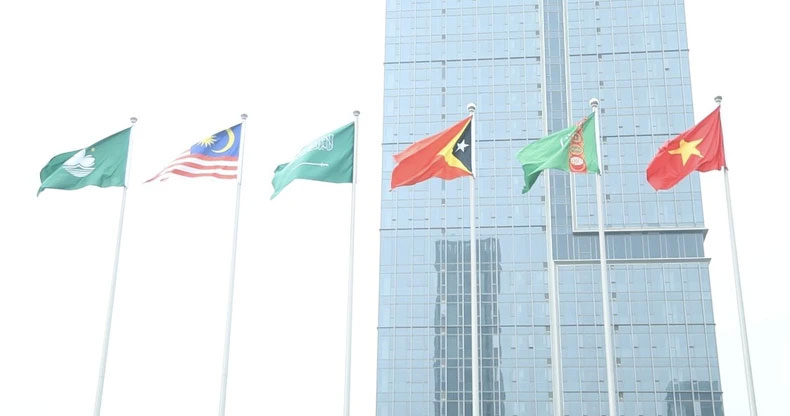 Lễ thượng cờ Đoàn thể thao Việt Nam tại ASIAD 19