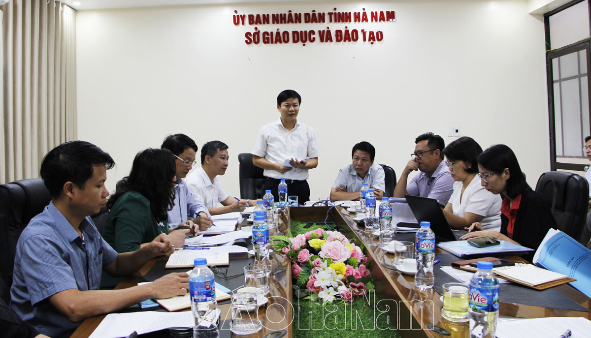 Đoàn công tác của Bộ GD&ĐT yêu cầu ngành Giáo dục Hà Nam quyết liệt đảm bảo an toàn trường học, xây dựng văn hóa học đường, phát triển giáo dục mầm non