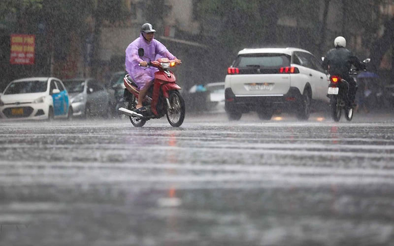 Từ chiều 29/9, mưa lớn ở Bắc Bộ và Bắc Trung Bộ giảm nhanh