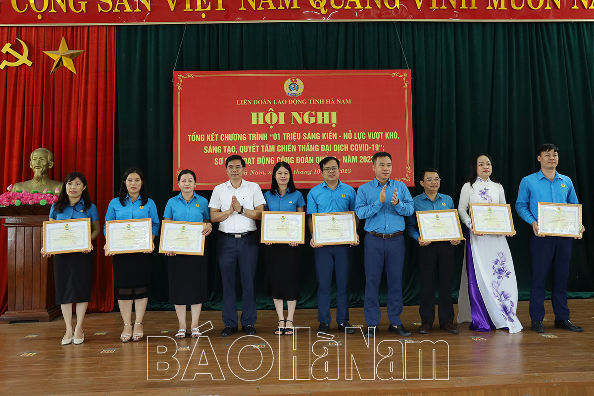 Hà Nam xếp thứ 28 toàn quốc trong Chương trình “1 triệu sáng kiến – nỗ lực, vượt khó, quyết tâm chiến thắng đại dịch Covid-19”