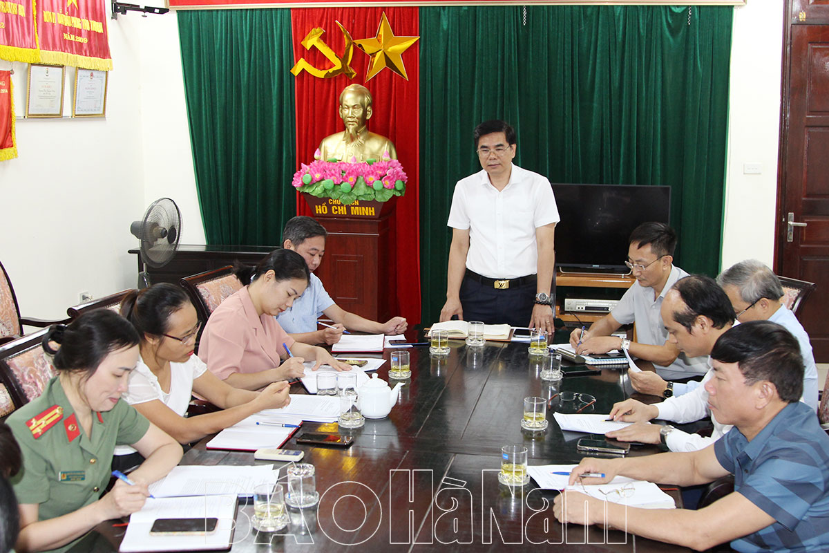 Ban Tuyên giáo Tỉnh giao ban triển khai nhiệm vụ công tác tư tưởng- văn hóa quý IV/2023