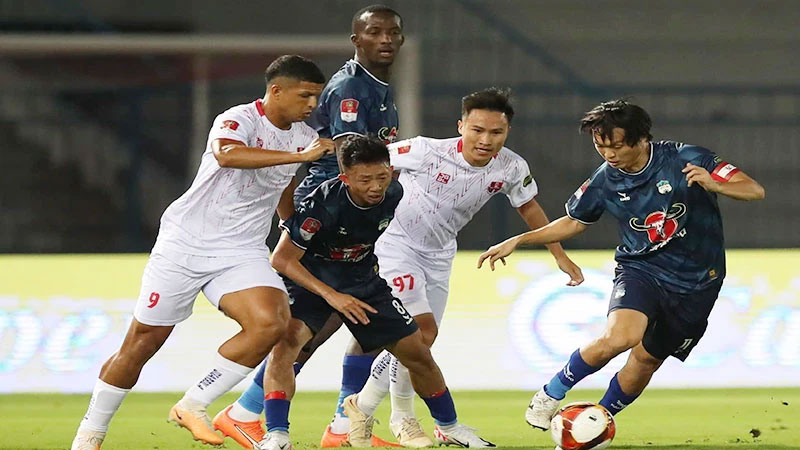 V.League 1 2023/2024: Hải Phòng chia điểm với đội khách Hoàng Anh Gia Lai