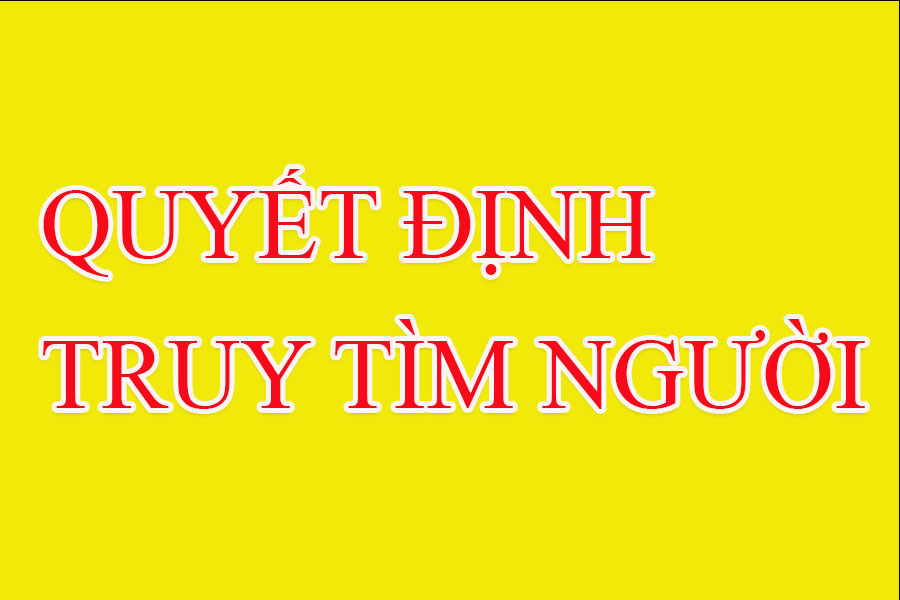 Công an thị xã Duy Tiên truy tìm người bị tố giác về vụ có dấu hiệu Lạm dụng tín nhiệm chiếm đoạt tài sản