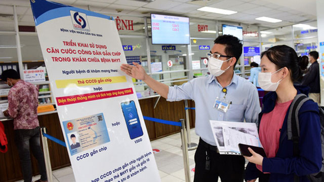 Người dân chính thức có thể khám, chữa bệnh bảo hiểm y tế bằng căn cước công dân
