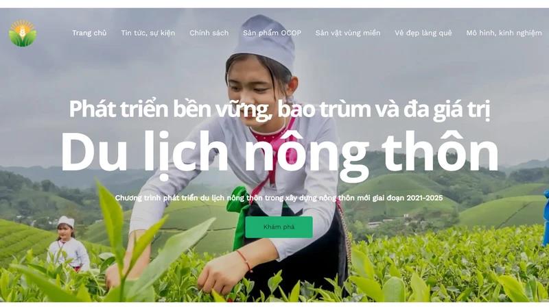 Ra mắt chuyên trang quảng bá du lịch nông thôn