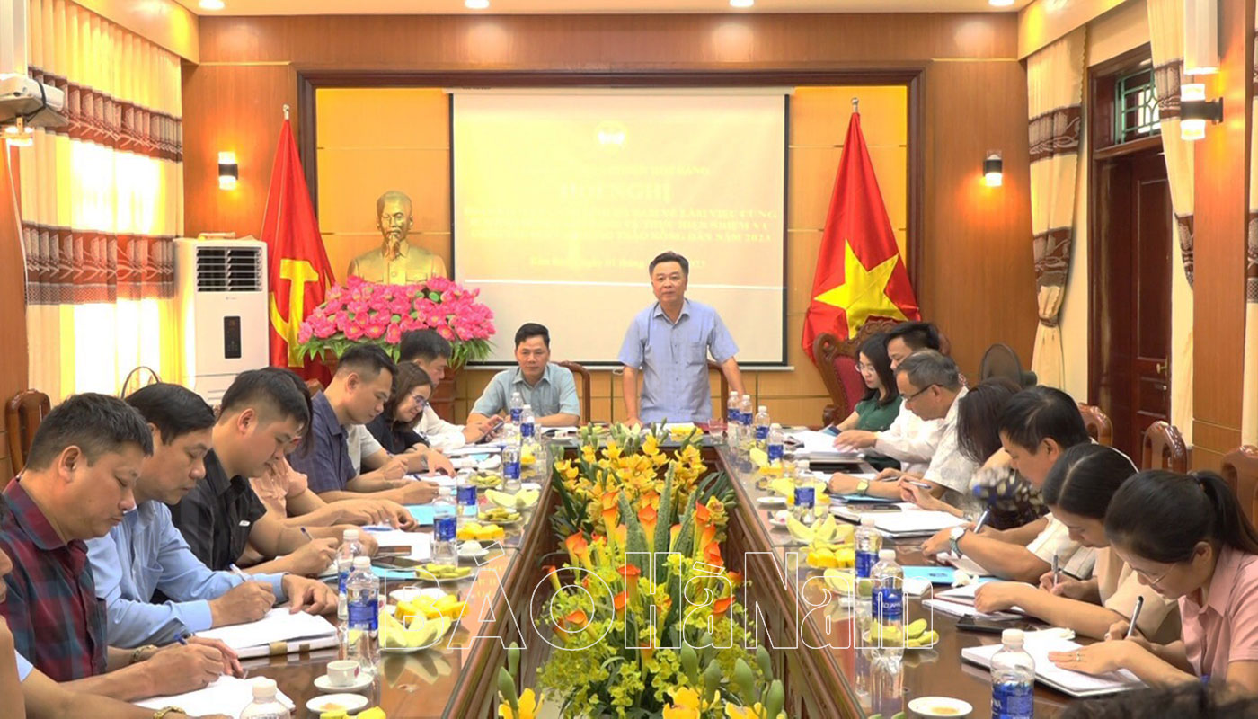 Hội Nông dân tỉnh kiểm tra việc thực hiện nhiệm vụ công tác hội và phong trào nông dân tại Kim Bảng