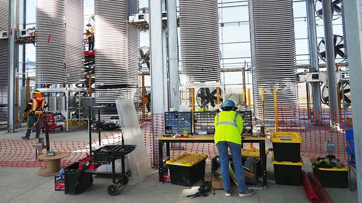 Tiềm năng của công nghệ thu giữ CO2 từ không khí