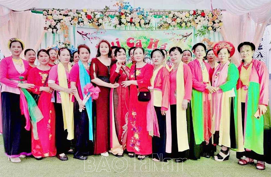 Điểm nhấn trong xây dựng đời sống văn hóa ở Thanh Liêm