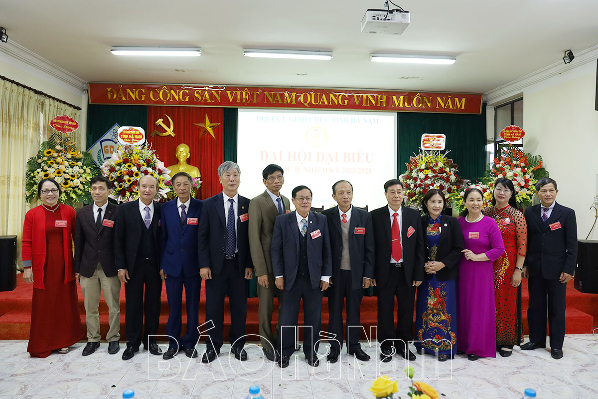 Đại hội đại biểu Hội Cựu giáo chức tỉnh lần thứ II nhiệm kỳ 2023-2028
