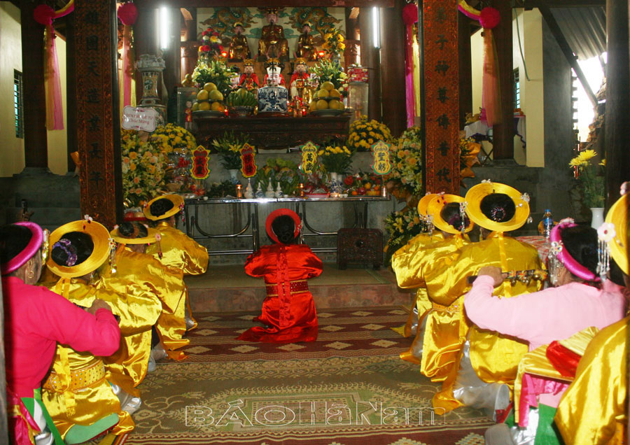 Lễ hội truyền thống đình Yên Từ, xã Mộc Bắc