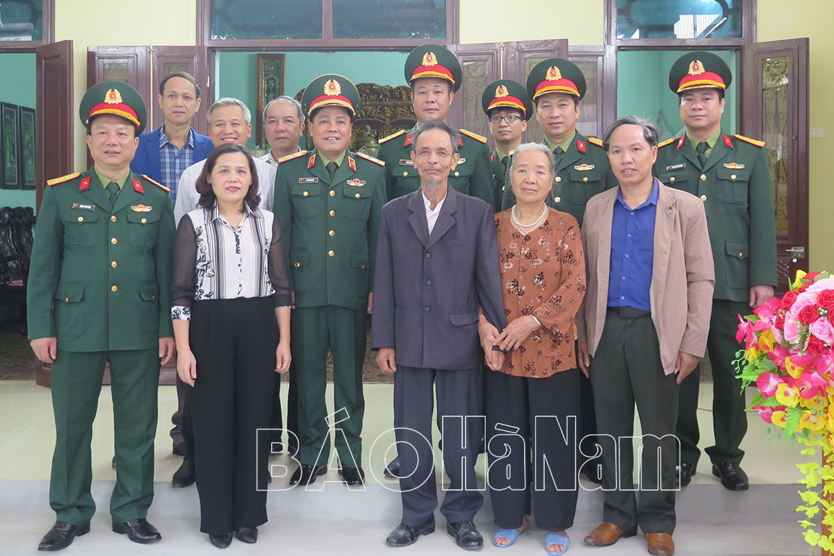 Tổng cục Kỹ thuật Bộ Quốc phòng – Ban CHQS huyện Kim Bảng khánh thành bàn giao nhà tình nghĩa