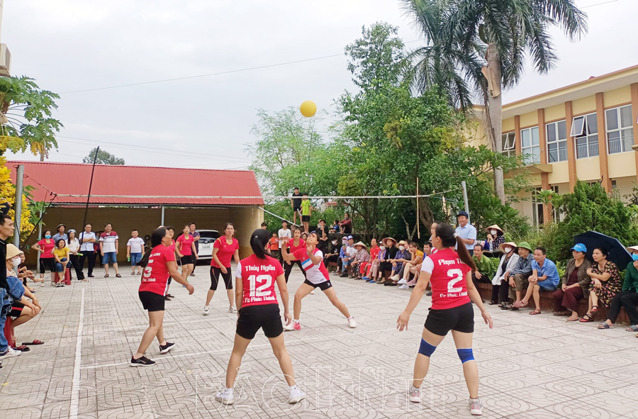 Sôi nổi phong trào văn nghệ, thể dục thể thao ở Châu Giang