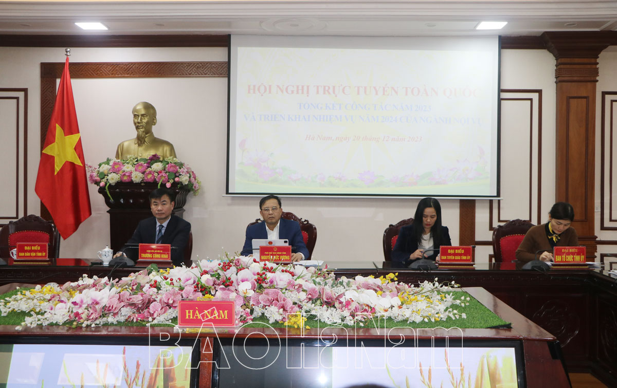 Ngành Nội vụ tiếp tục tạo chuyển biến mạnh mẽ, hiệu quả trên các lĩnh vực công tác