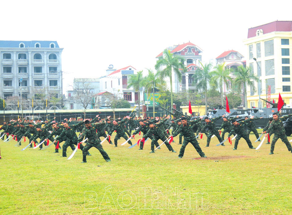 LLVT tỉnh thi đua hoàn thành thắng lợi nhiệm vụ