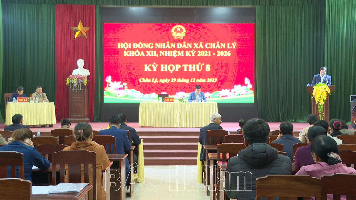 HĐND các xã, thị trấn của huyện Lý Nhân hoàn thành kỳ họp thường lệ cuối năm 2023